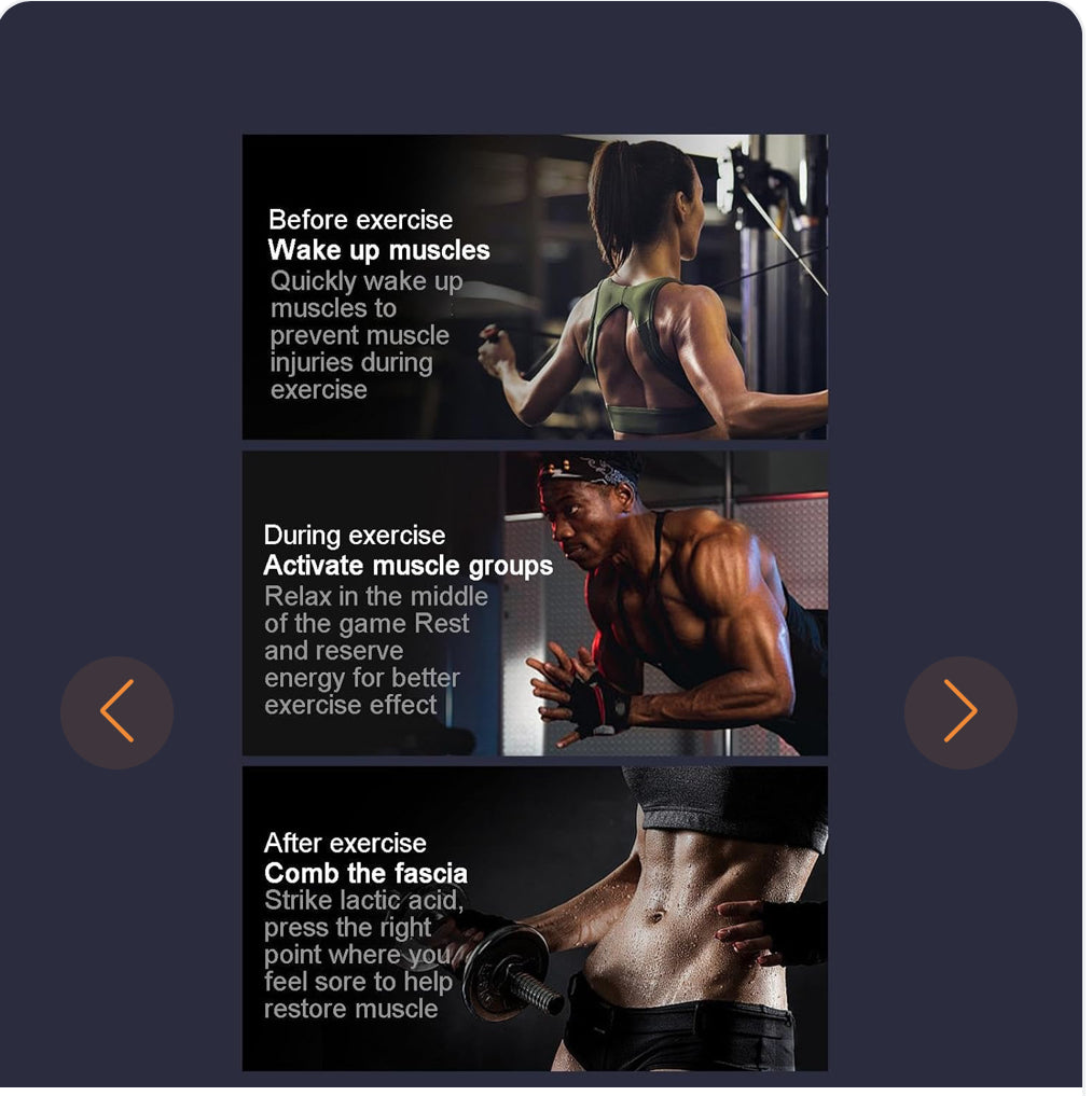4-head muscle massager