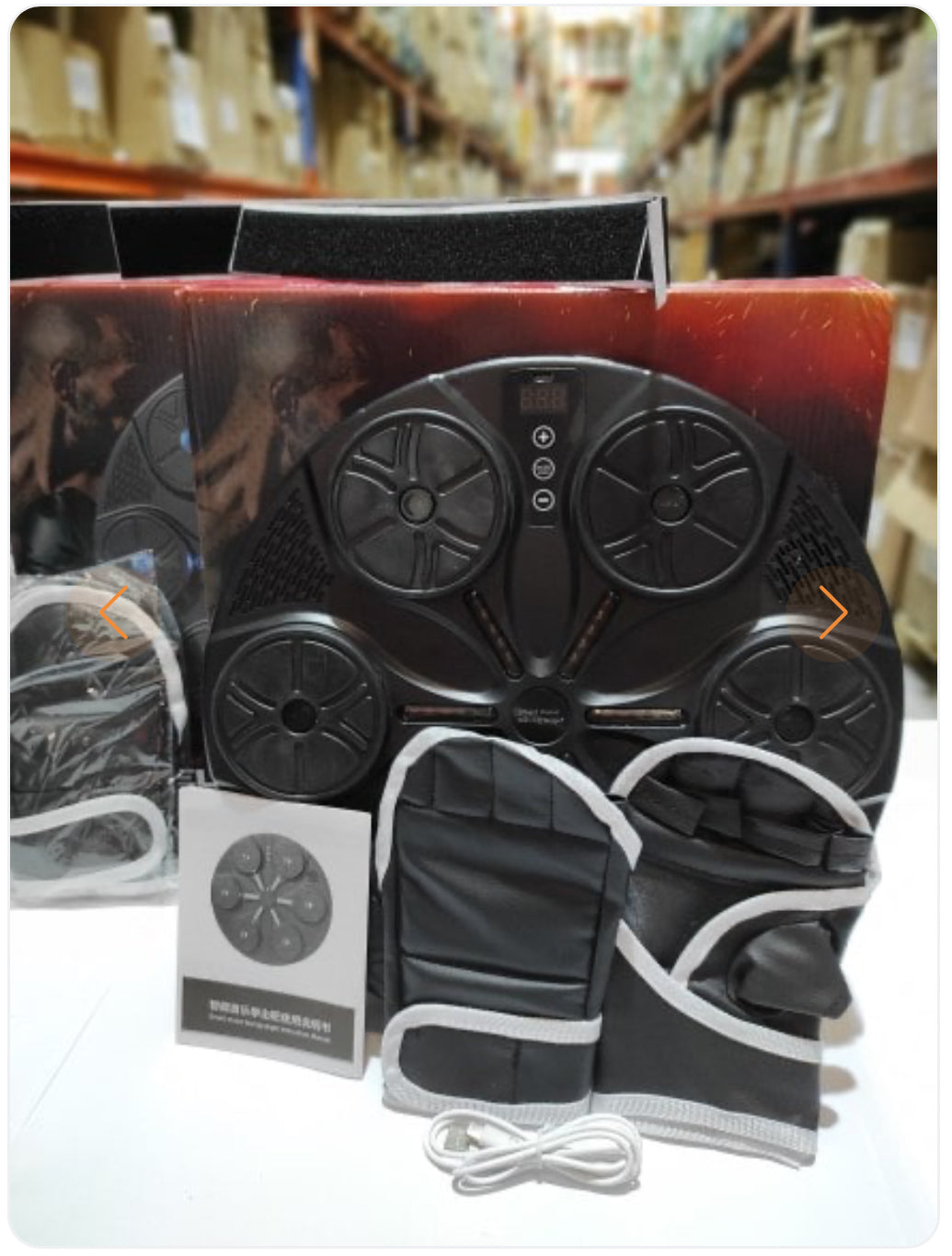 Smart boxing machine model yk-003 + black glove