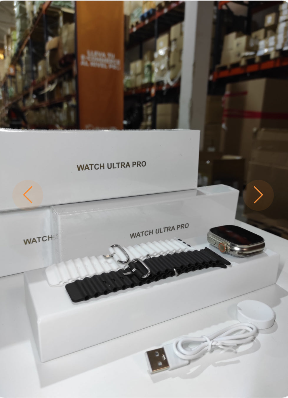 Ultra Pro Smartwatch with 2 straps
