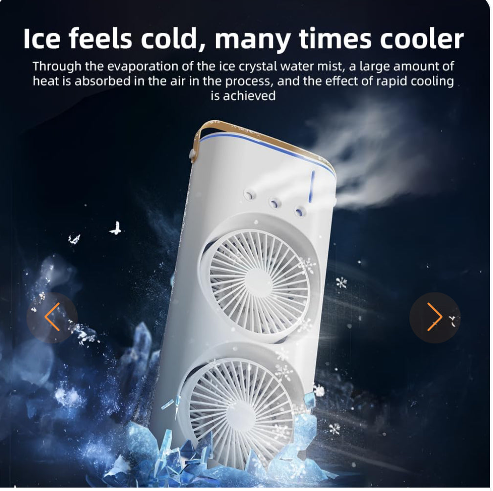 Portable evaporative air conditioner