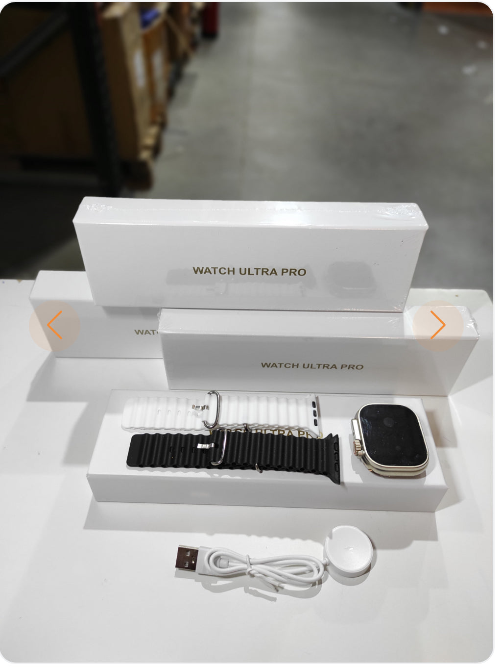 Ultra Pro Smartwatch with 2 straps