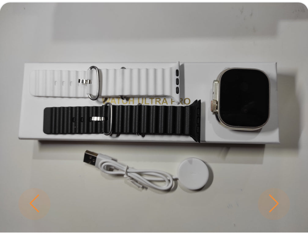 Ultra Pro Smartwatch with 2 straps