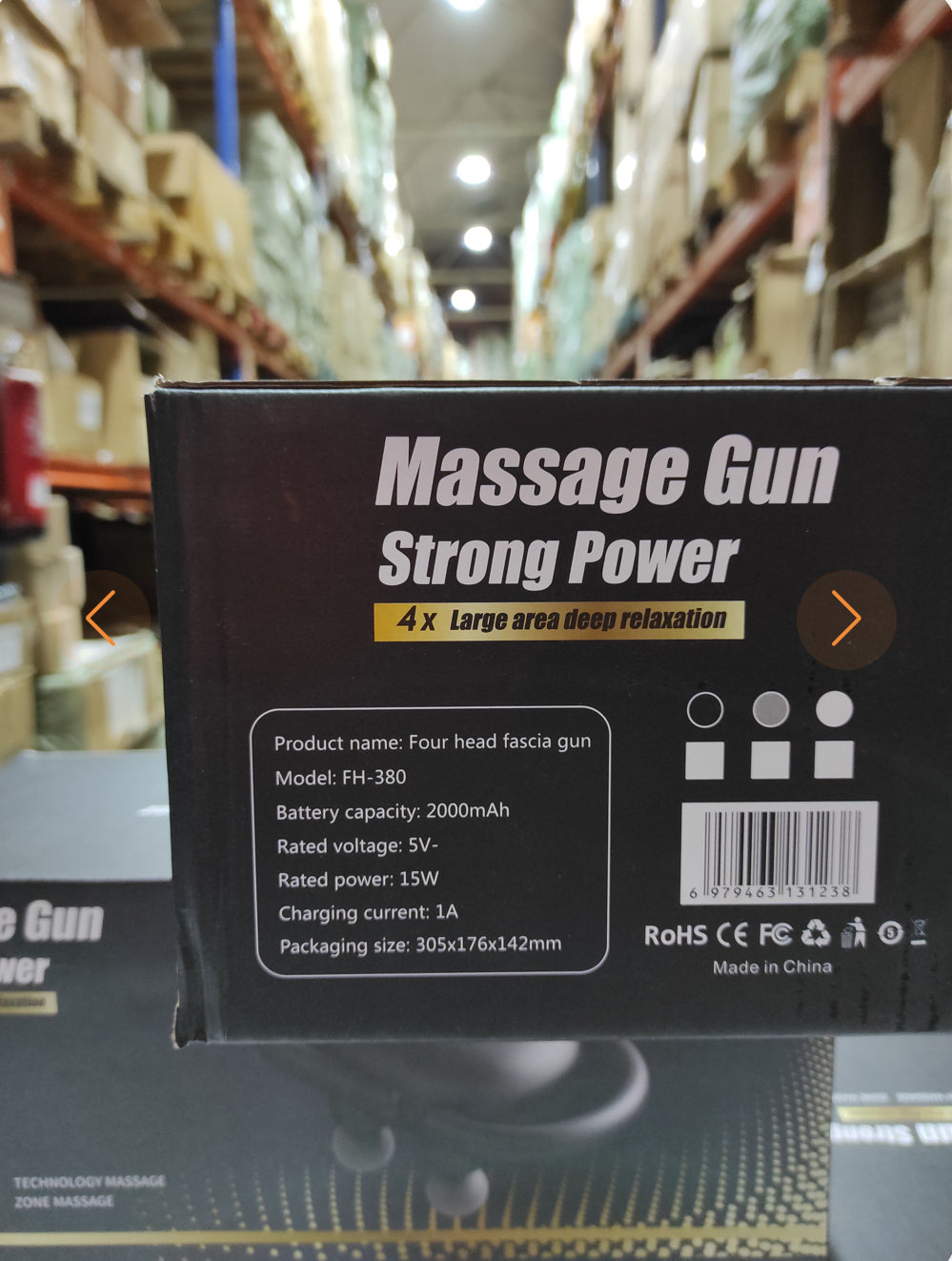 4-head muscle massager