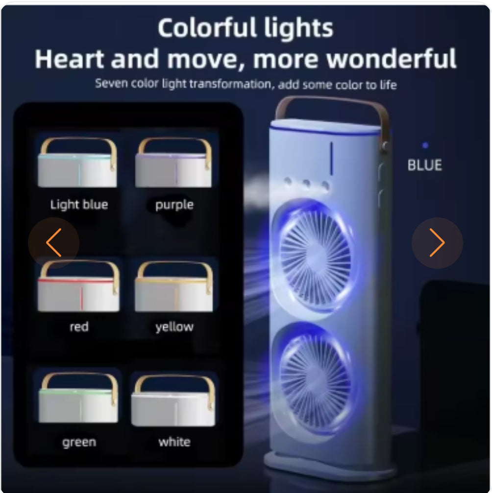 Portable evaporative air conditioner