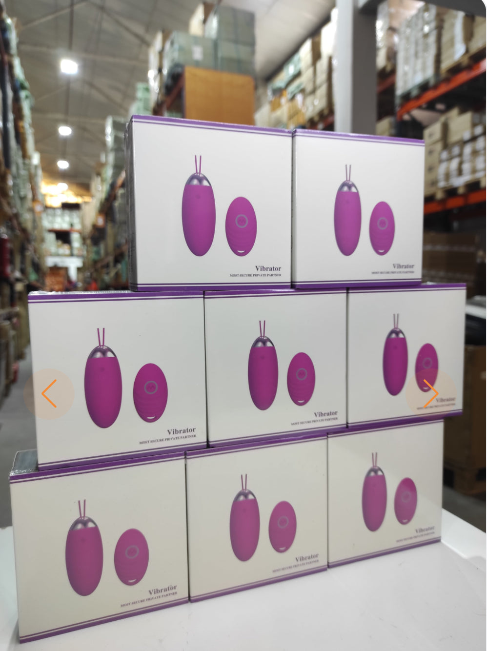 Wireless remote vibrator