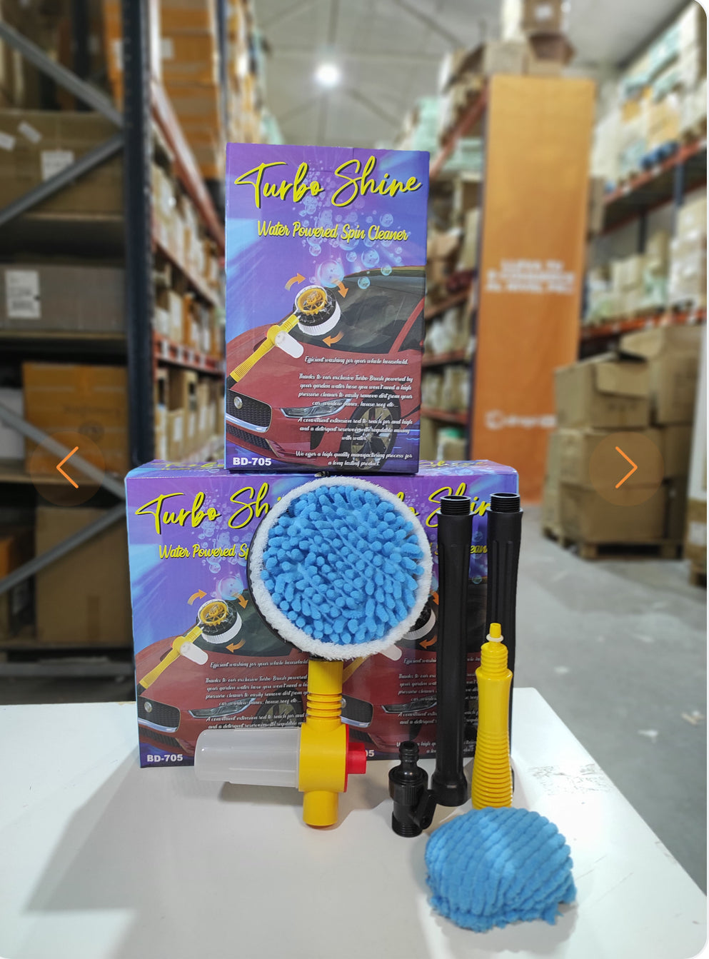 PROFESSIONAL ROTATING SPRAY BRUSH