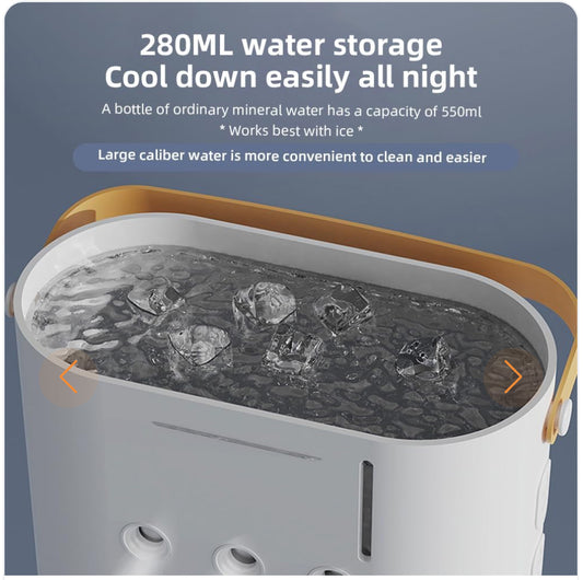 Portable evaporative air conditioner