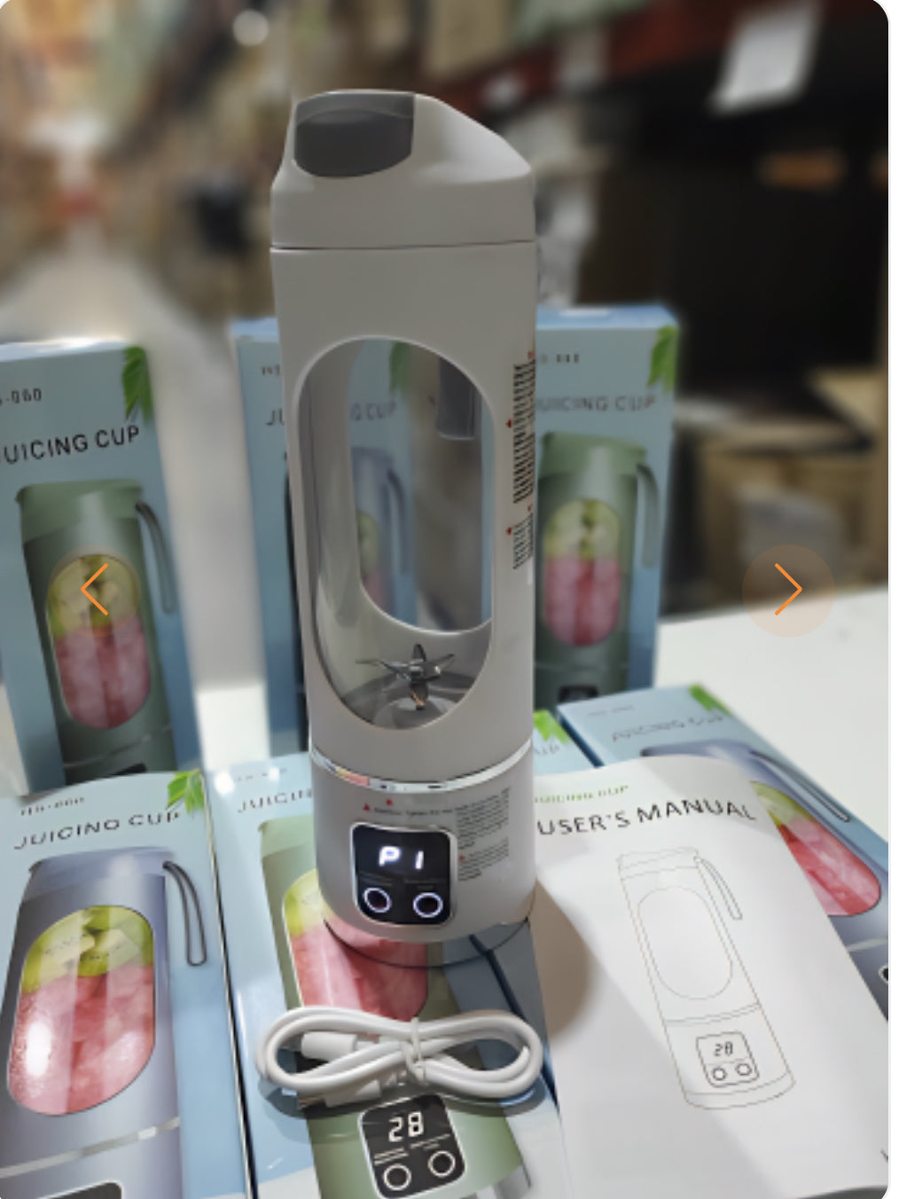 450ml 8-blade fruit blender