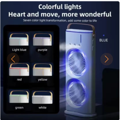 Portable evaporative air conditioner