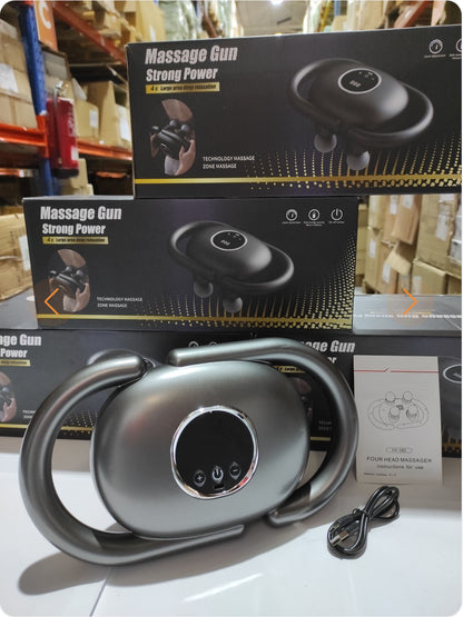4-head muscle massager