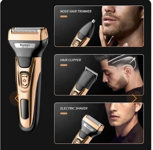 3-in-1 Rechargeable Hair Clipper