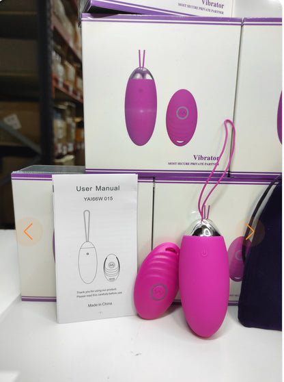 Wireless remote vibrator