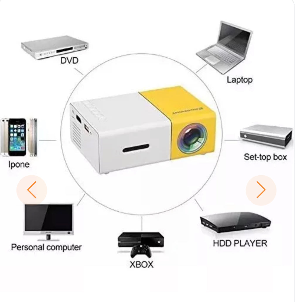 Mini Portable Projector 1080P