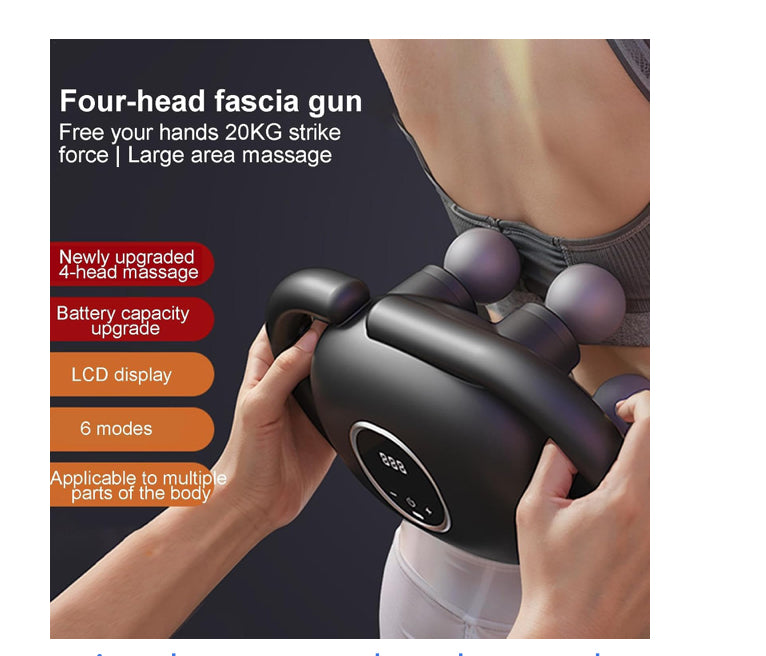 4-head muscle massager
