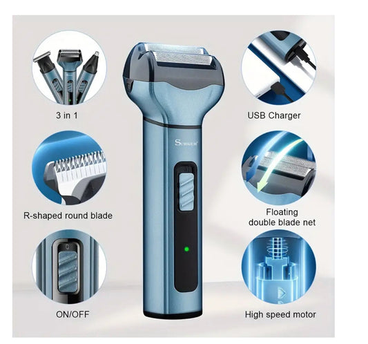 3-in-1 hair clipper