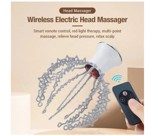 Wireless Electric Head Massager