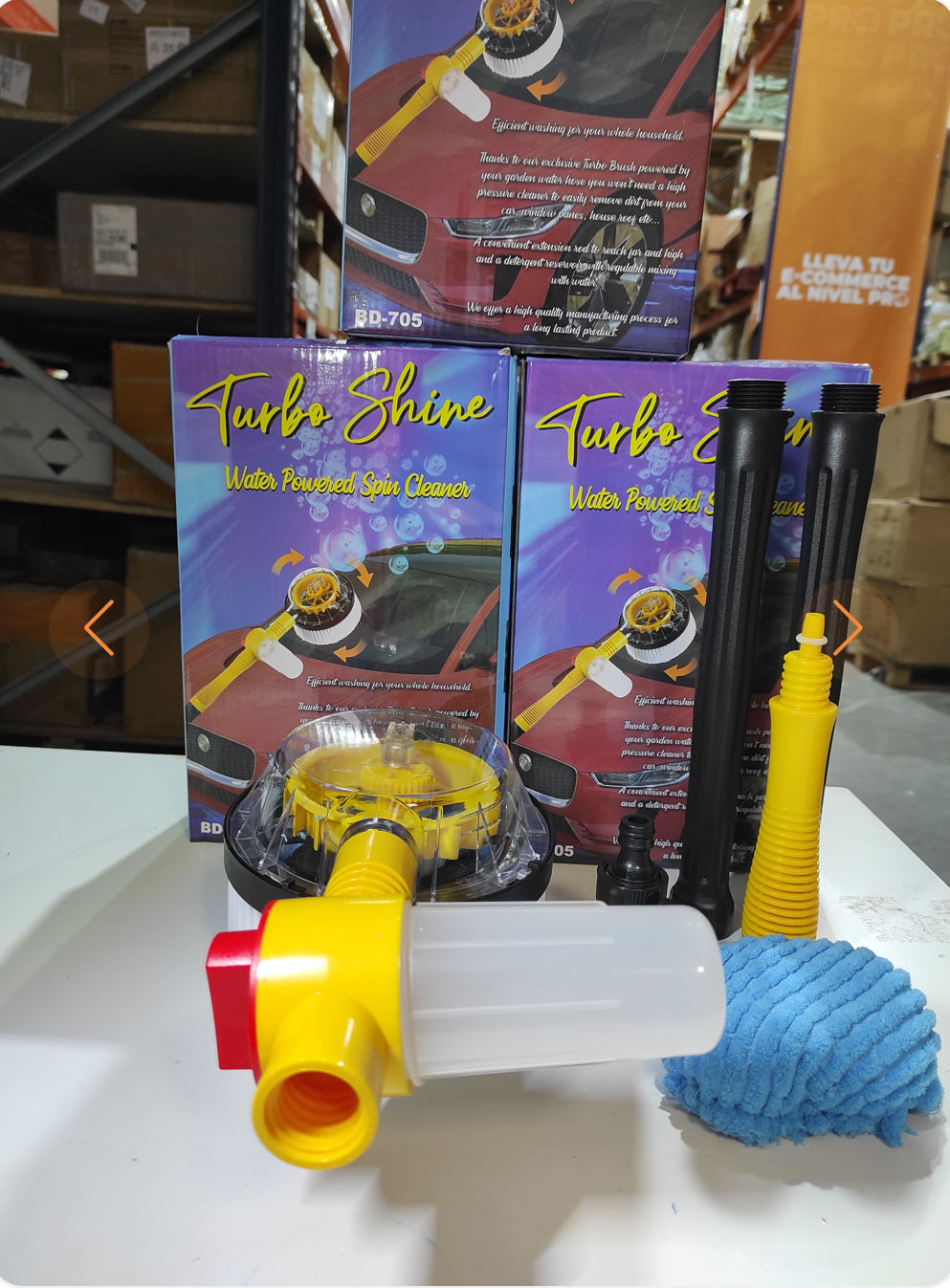 PROFESSIONAL ROTATING SPRAY BRUSH